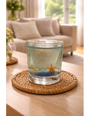 Taller vela de gel + cera de soya