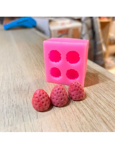Molde de frutillas